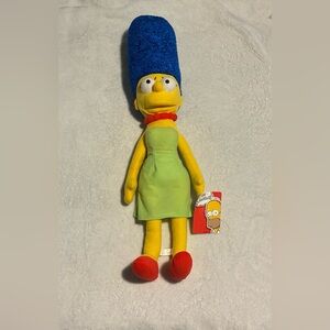 The Simpsons Marge Simpson Toy Factory Plush Doll Stuffed Toy NWT